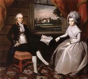 Ralph Earl Man and woman oil painting on canvas